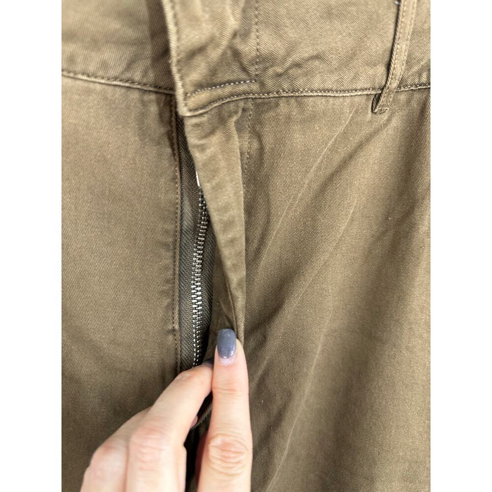 Good American Good Skate Trouser Wide Leg Pants Cotton Size 18 - Picture 9 of 9
